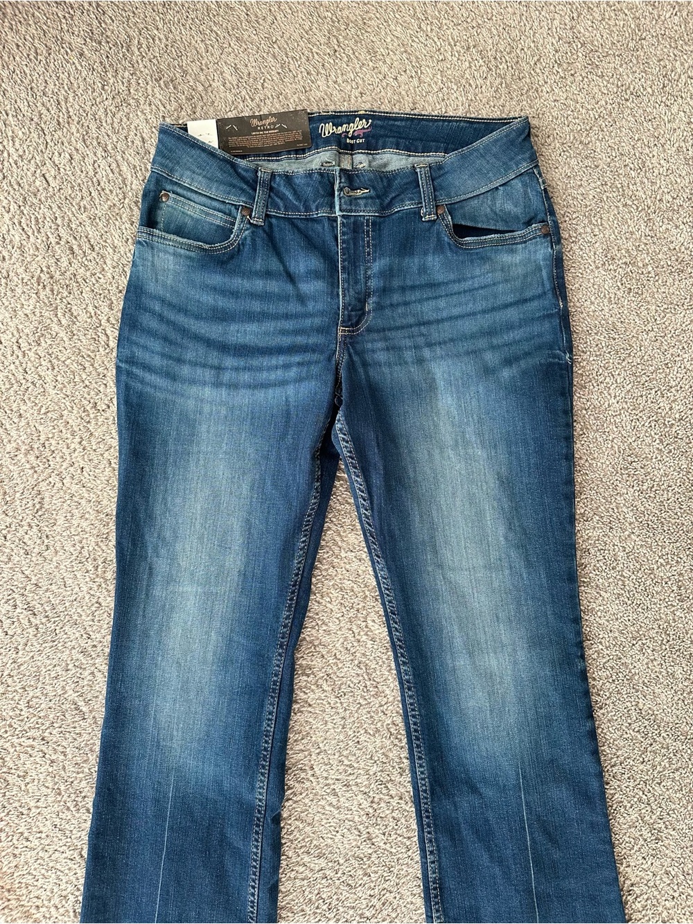 Women’s Wrangler Retro Mar Mid Rise Bootcut Jean - size 32 / 13 - NWT - Picture 5 of 8